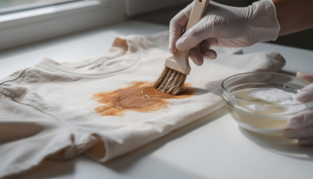 découvrez des méthodes efficaces et simples pour enlever la rouille de vos vêtements et leur redonner un aspect neuf rapidement.