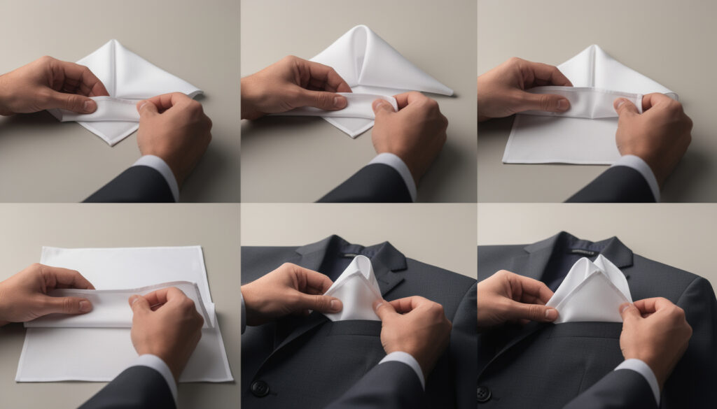 apprenez à plier une pochette de costume facilement grâce à notre guide simple et pratique, pour un look impeccable en toutes occasions.