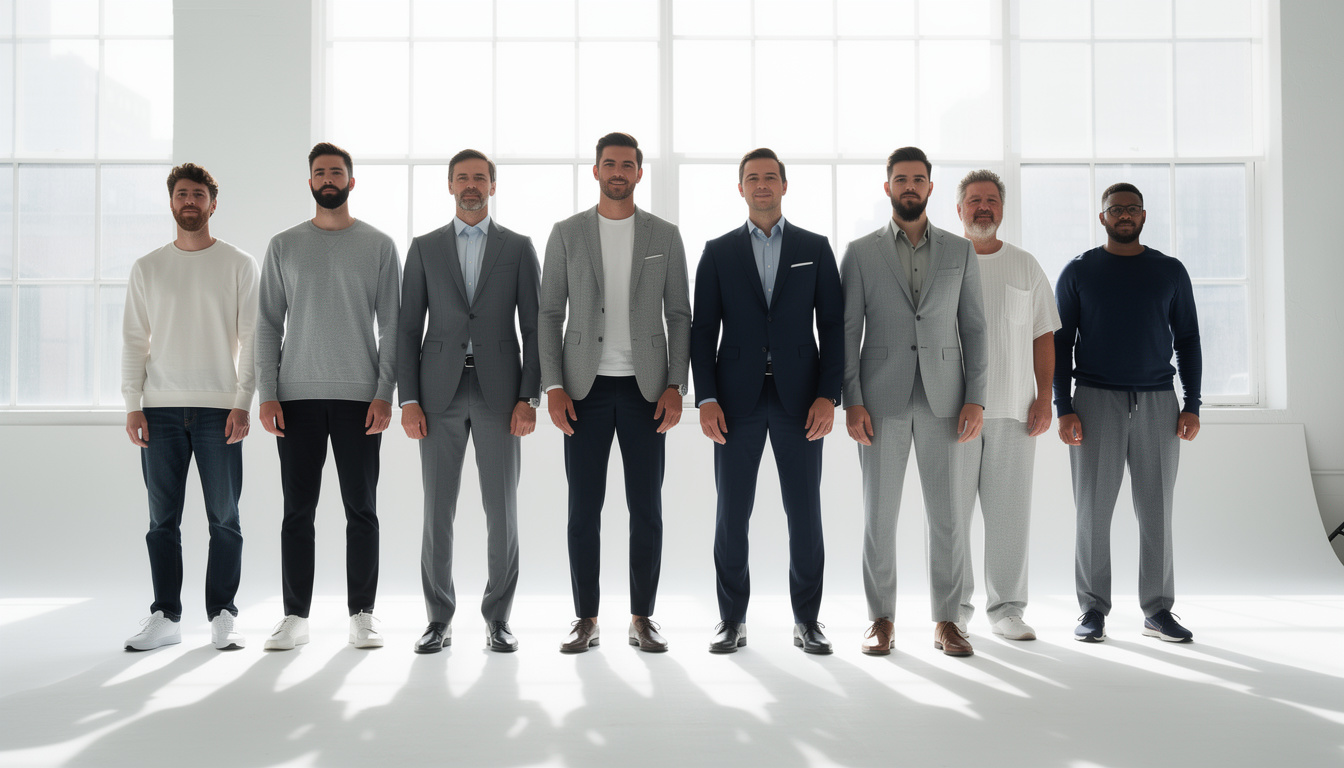 découvrez comment identifier les différents types de morphologie masculine pour choisir des vêtements adaptés et valoriser votre silhouette au quotidien.
