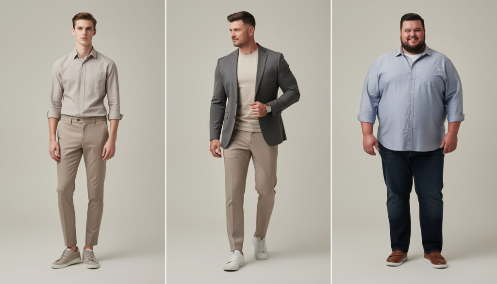 découvrez comment identifier votre morphologie masculine pour choisir des vêtements adaptés et mettre en valeur votre silhouette avec style et assurance.
