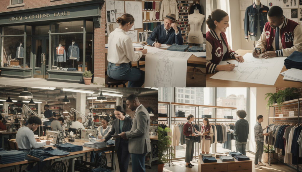 plongez dans l'histoire fascinante et découvrez les clés du succès des marques américaines de vêtements qui ont marqué l'industrie de la mode.