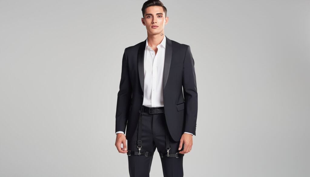 découvrez comment les hommes peuvent porter des porte-jarretelles pour déconstruire les stéréotypes de genre et affirmer un style unique et audacieux.
