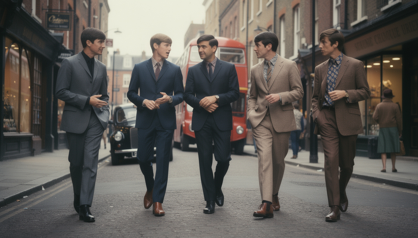 découvrez les vêtements hommes des années 60, un style vintage intemporel qui revient en force. explorez les tendances et adoptez un look rétro chic et moderne.