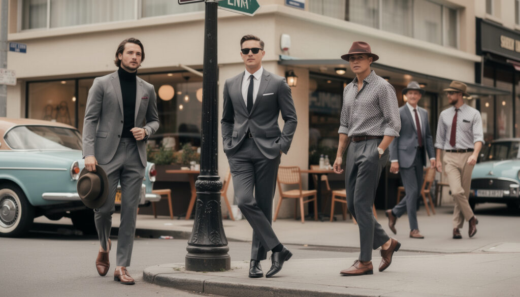 découvrez les vêtements pour hommes des années 60, un style vintage intemporel qui continue d'influencer la mode actuelle avec élégance et originalité.