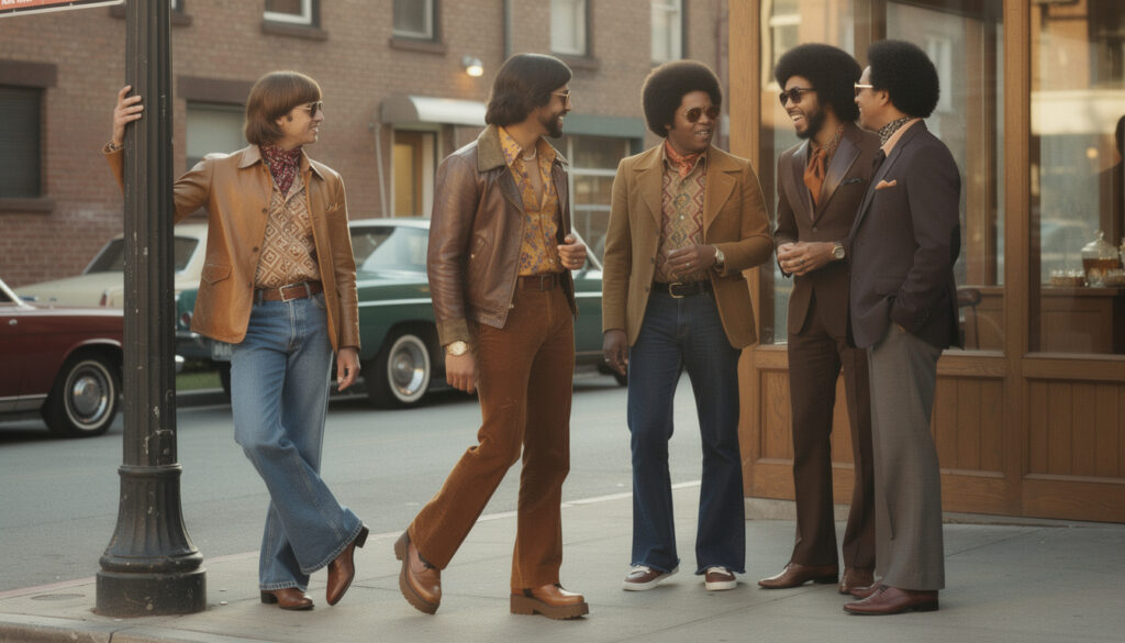 découvrez la mode et le style des hommes dans les années 70, un hommage aux influences rétro qui reviennent en force. plongez dans une époque de tendances audacieuses et d'élégance vintage.