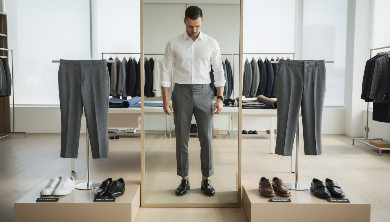 découvrez quelle est la longueur idéale pour un pantalon homme en 2026 afin d'allier style et confort avec les tendances actuelles de la mode masculine.