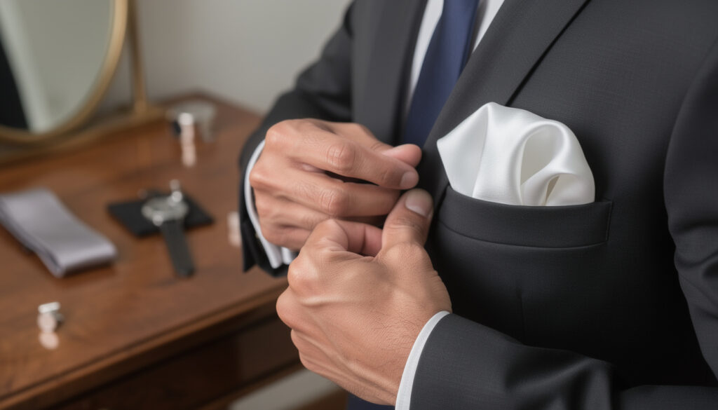 découvrez nos conseils pratiques pour bien plier une pochette de costume et afficher un look élégant et soigné en toute occasion.