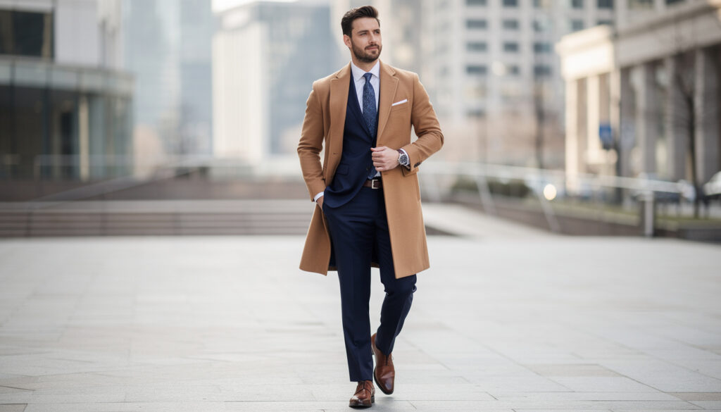 découvrez nos conseils pour bien porter un manteau avec un costume et adopter un style élégant en toutes occasions.