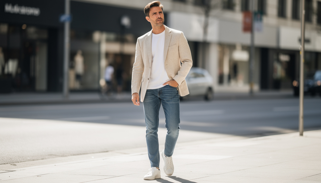 découvrez comment associer un jean avec une veste de costume pour créer un look moderne, élégant et décontracté. nos conseils mode pour maîtriser ce style tendance avec confiance.