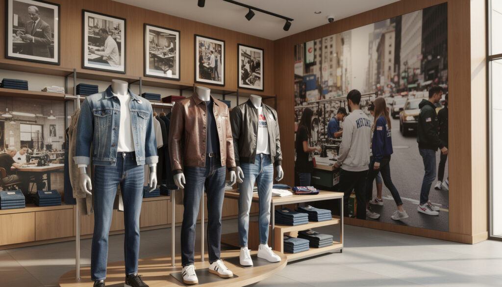 explorez l'histoire fascinante et le parcours de succès des marques américaines de vêtements, de leurs débuts à leur influence mondiale actuelle.