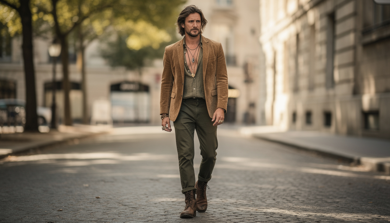 découvrez comment adopter un look bohème chic pour homme, alliant élégance et authenticité, avec nos conseils mode pour un style tendance et décontracté.
