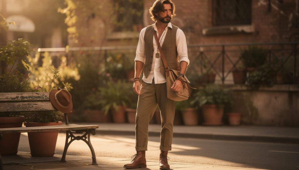 découvrez comment adopter un look bohème chic pour homme, alliant tendances actuelles et authenticité pour un style unique et décontracté.