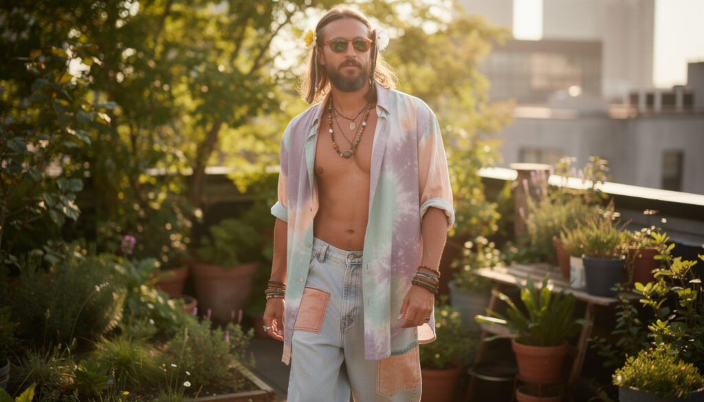 découvrez les tendances phares du look hippie homme en 2026, alliant style vintage et modernité pour une allure décontractée et authentique.