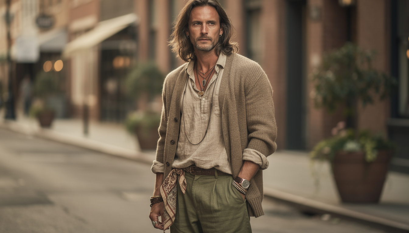 découvrez les tendances du look hippie homme en 2026, entre styles vintage revisités et influences modernes pour un look libre et authentique.